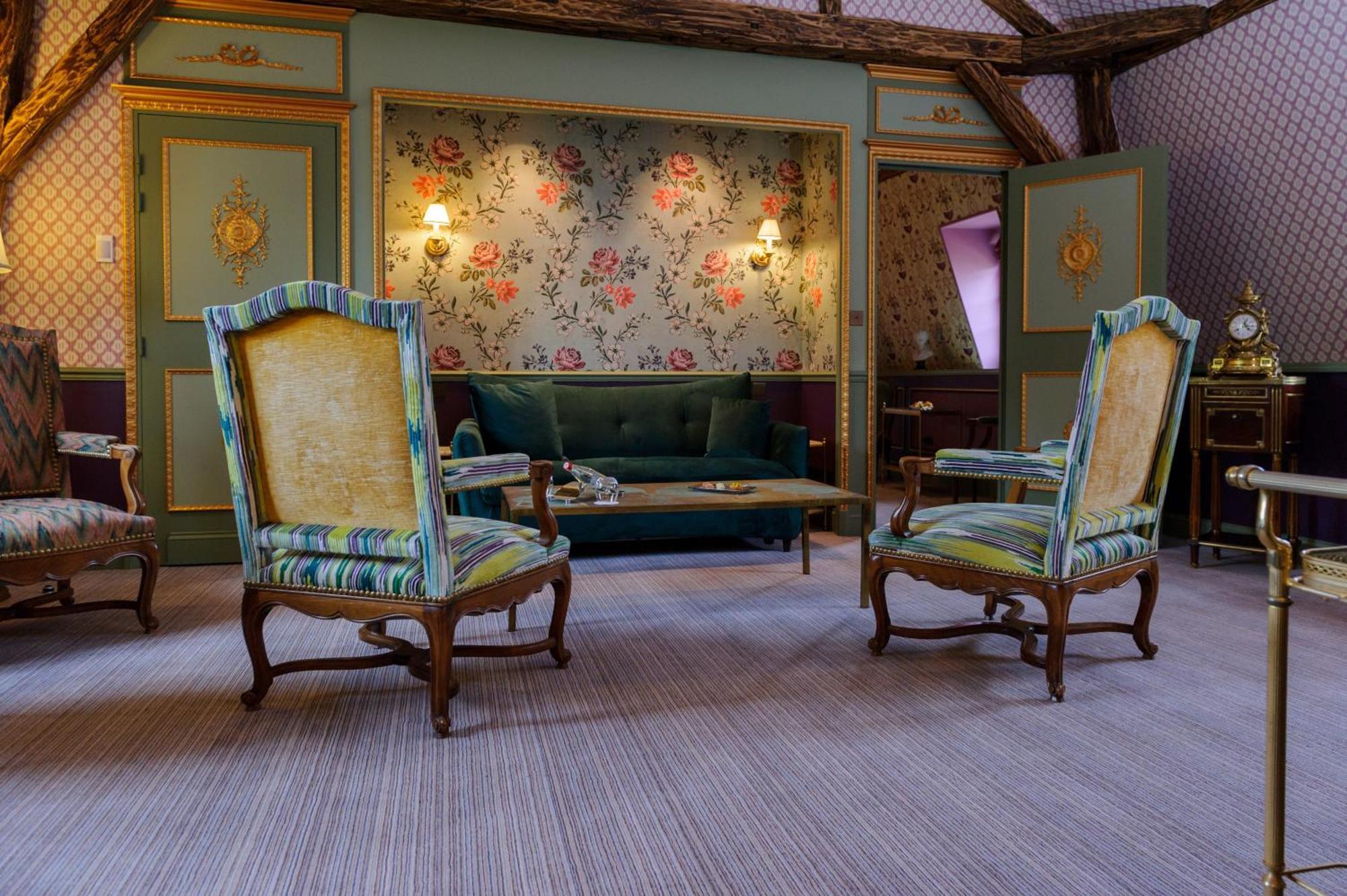 科赛尔城堡酒店 Courcelles-sur-Vesle 客房 照片